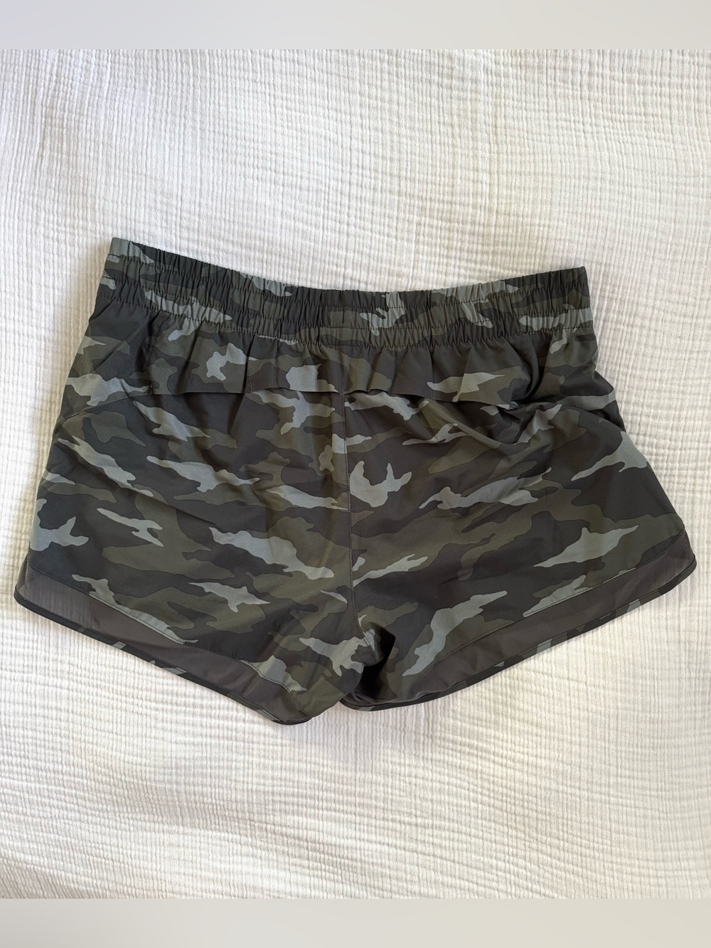 Athleta Printed Mesh Racer Run Short 4” - Picture 2 of 5